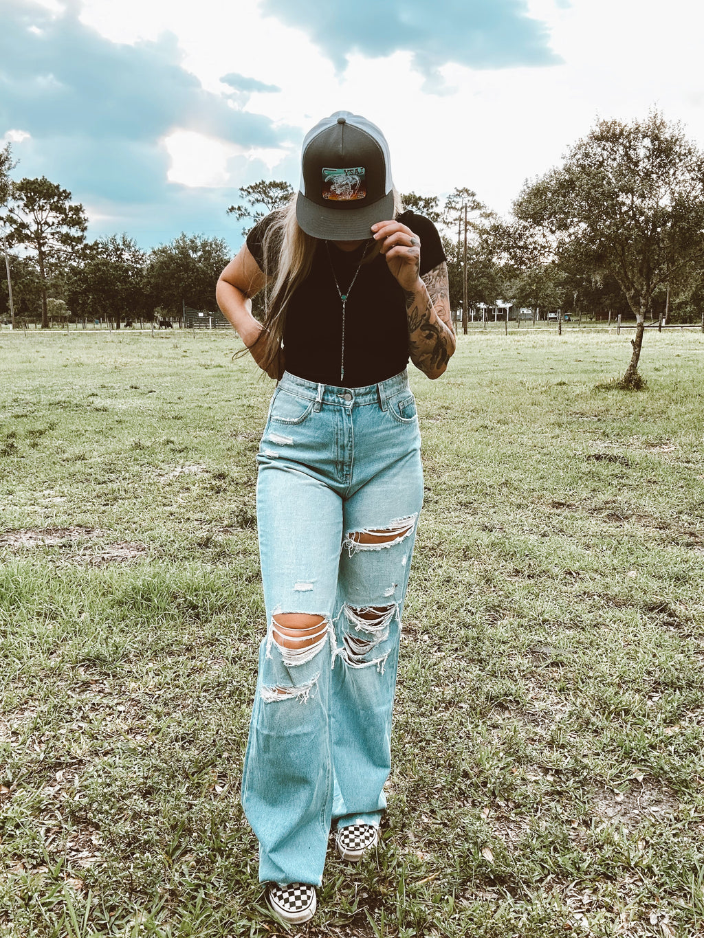 Rylee's 90s Vintage Super High Rise Flare