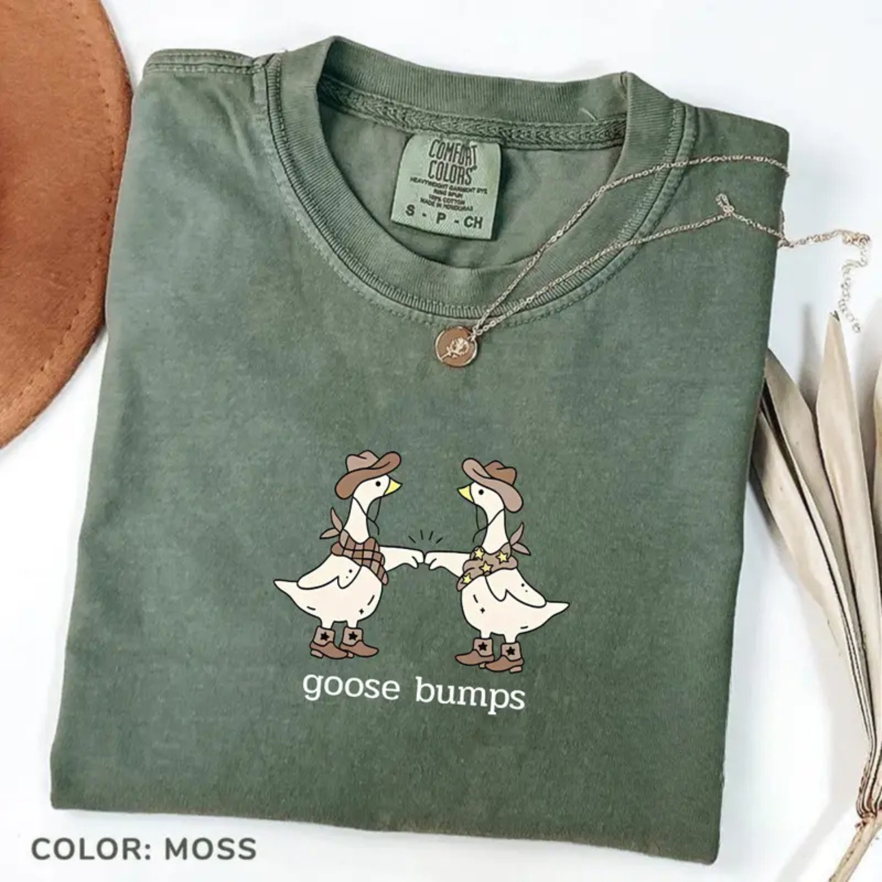 Retro Western Goose Bumps T-Shirt – Comfort Colors