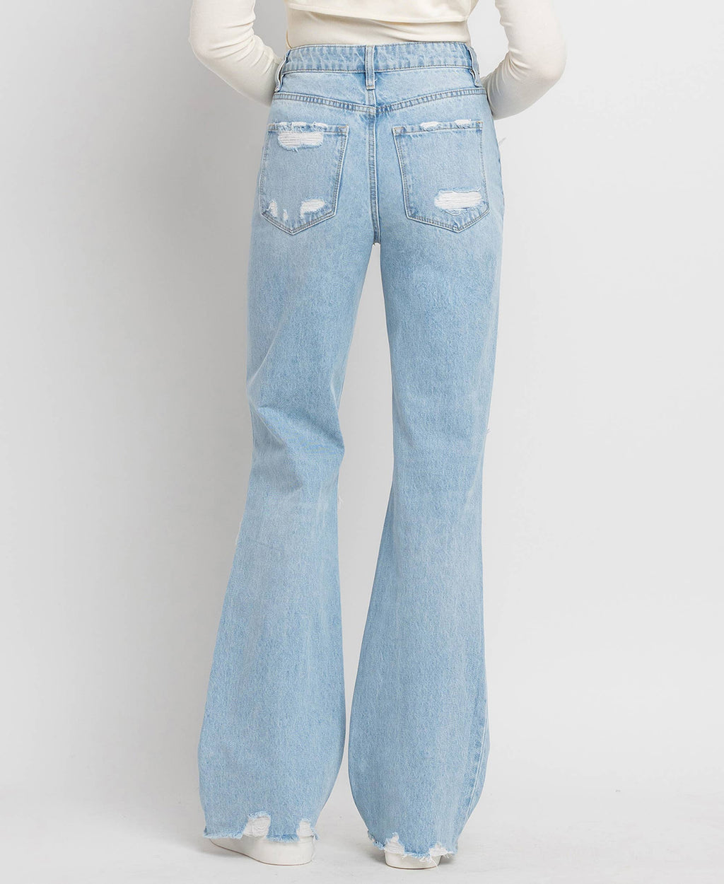 Rylee's 90s Vintage Super High Rise Flare