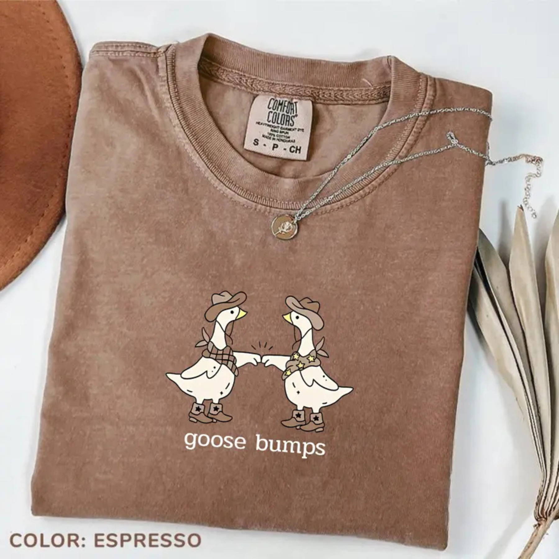 Retro Western Goose Bumps T-Shirt – Comfort Colors