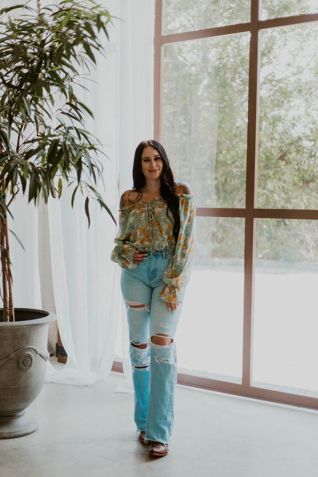 Wild & Floral Top