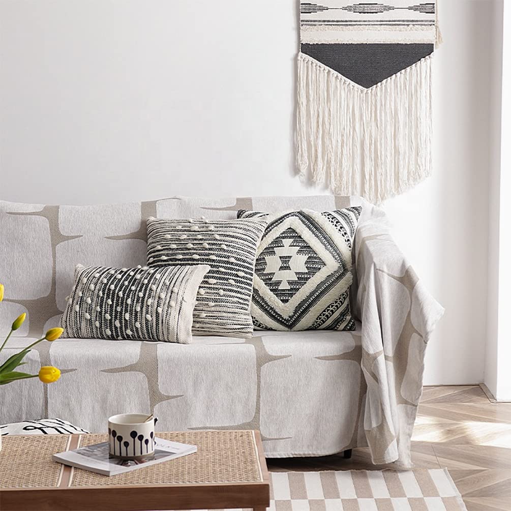 Southwest Diamond Tufted Pillow — Cover or With Insert
