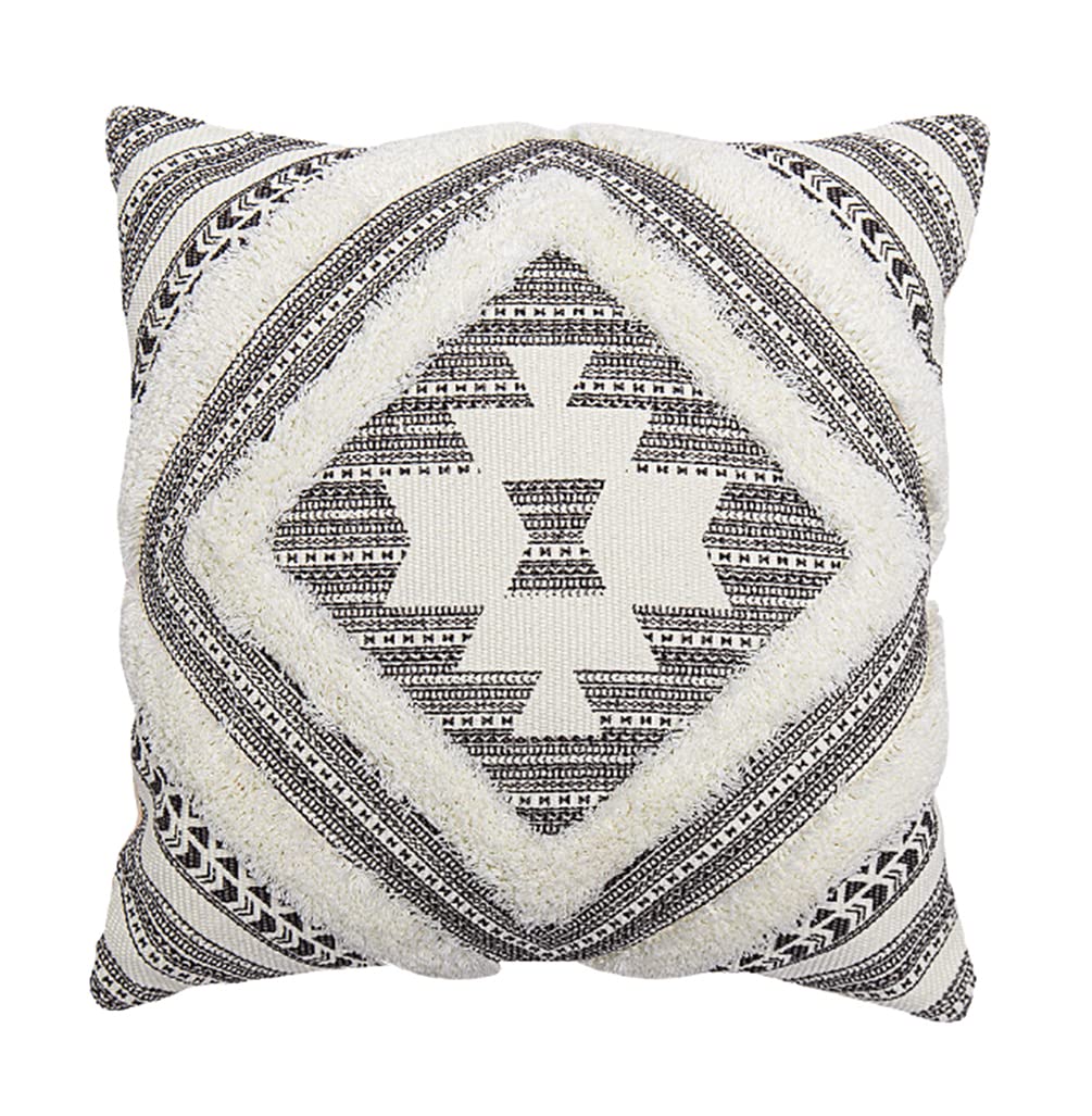 Southwest Diamond Tufted Pillow — Cover or With Insert