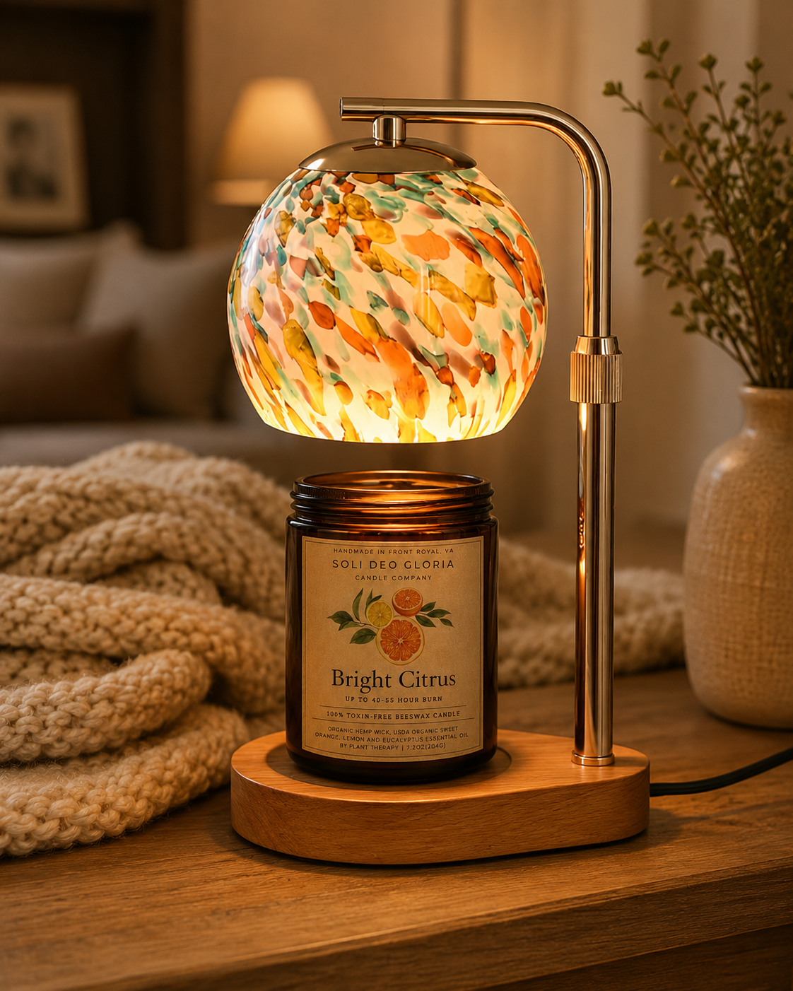 Lamp Warmer for Candles and Simmer Pots | With Timer, Adjustable & Dimmable (2 Styles)