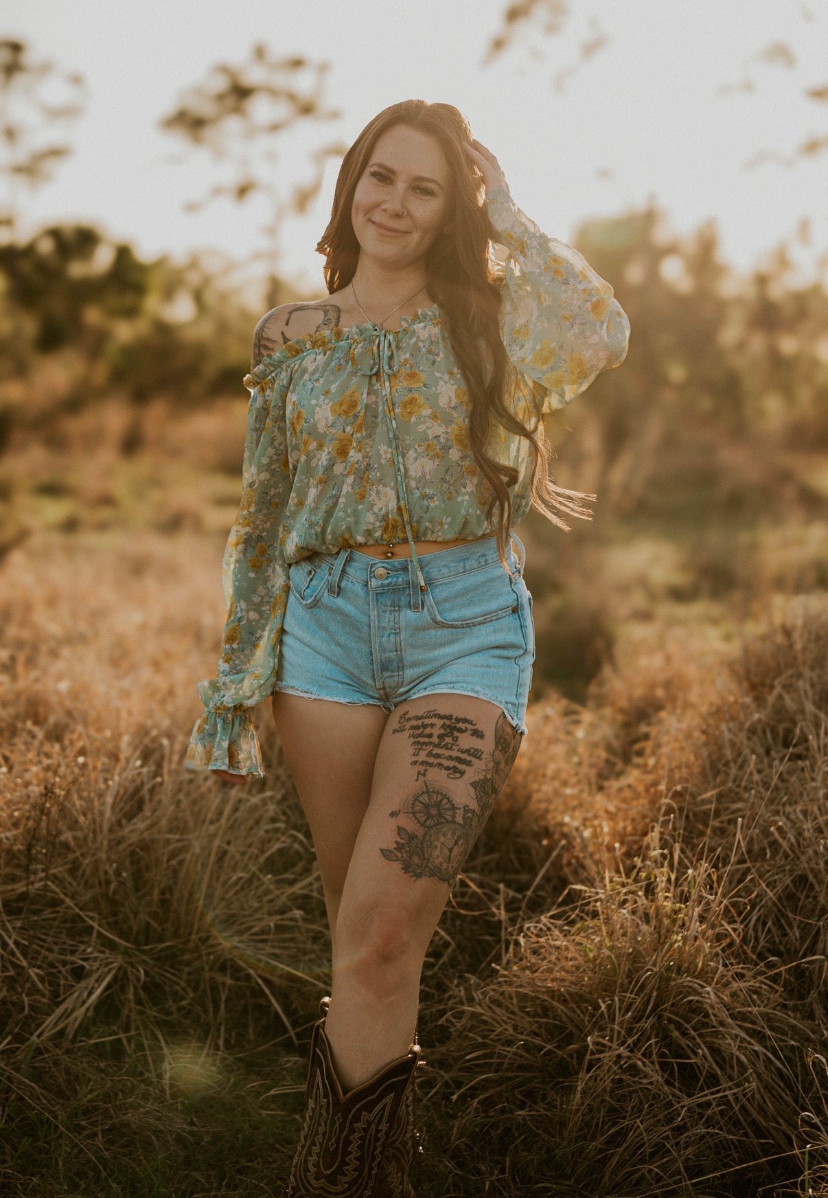 Wild & Floral Top