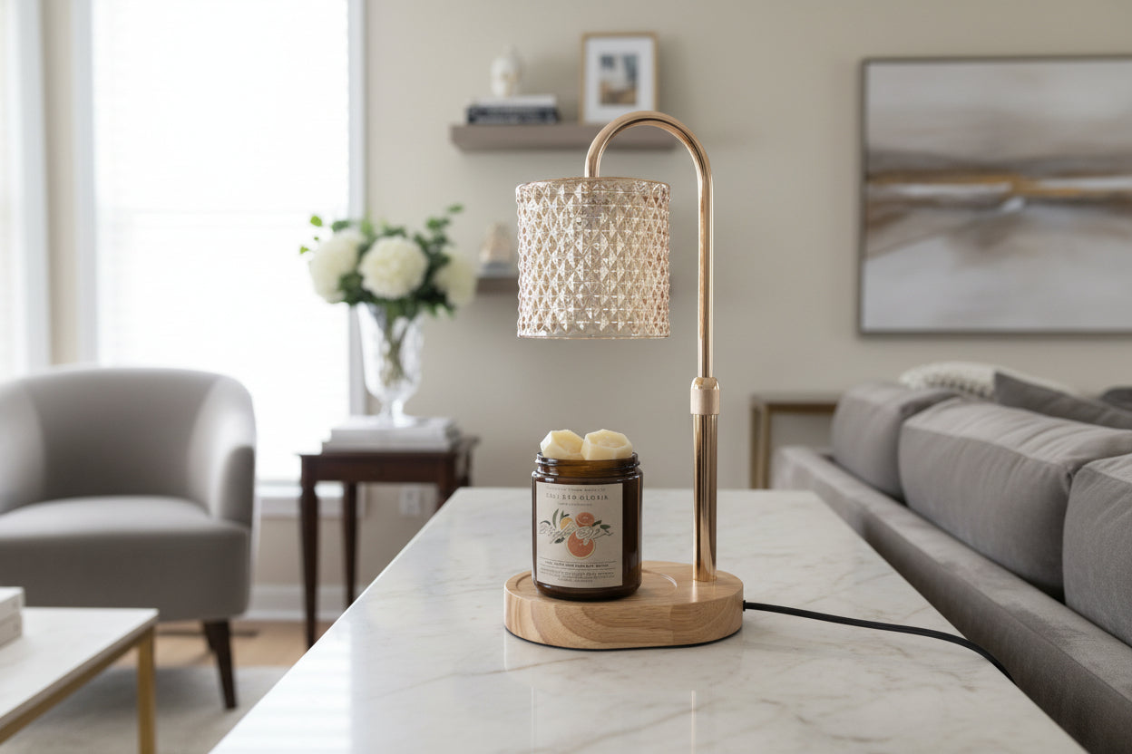 Lamp Warmer for Candles and Simmer Pots | With Timer, Adjustable & Dimmable (2 Styles)