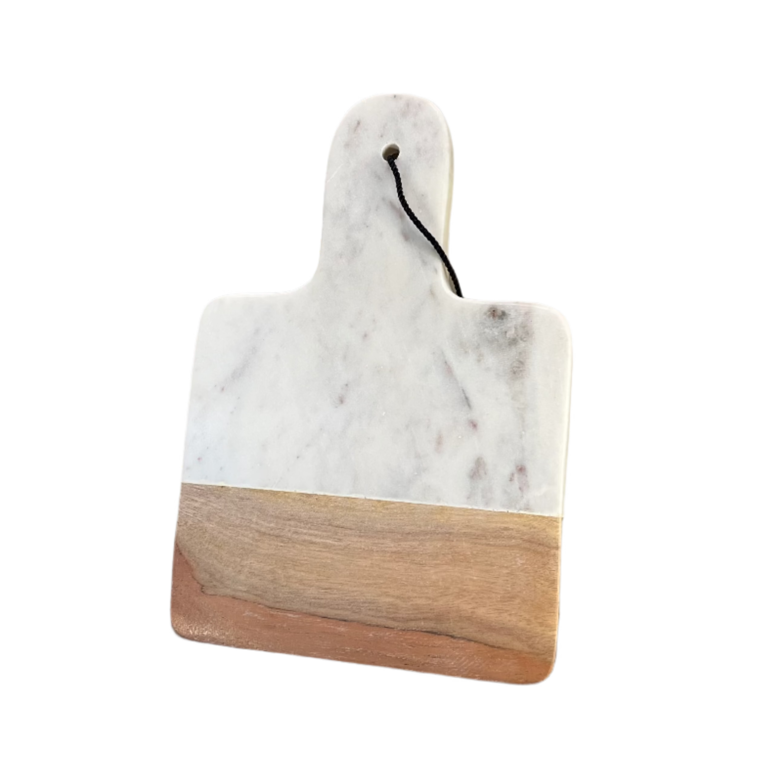Wood and Marble Mini Charcuterie Board