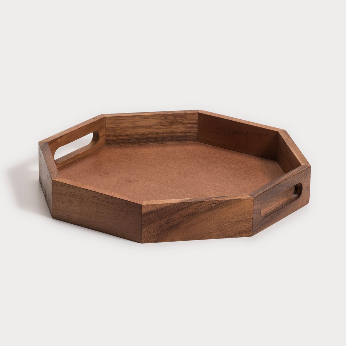 Acacia Octagon Serving Tray