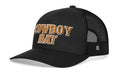 Cowboy Hat Embroidered Trucker Hat