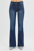 RISEN Tummy Control Mid Rise Flare Jeans