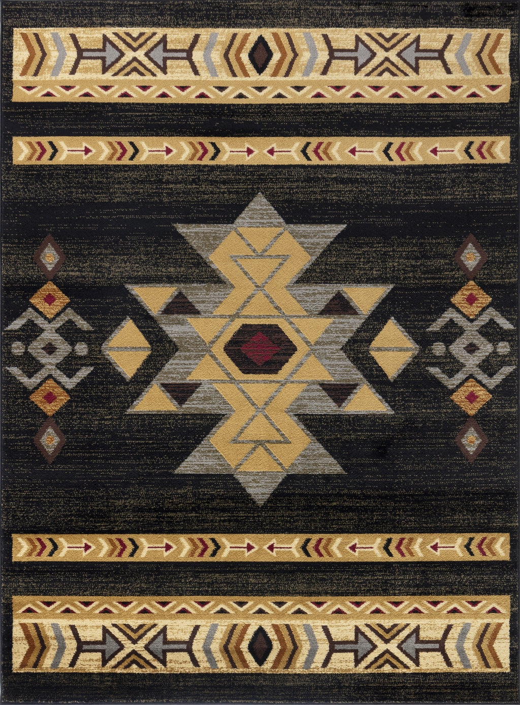 Tribes GC_YLS4004 Southwest-Inspired Area Rug