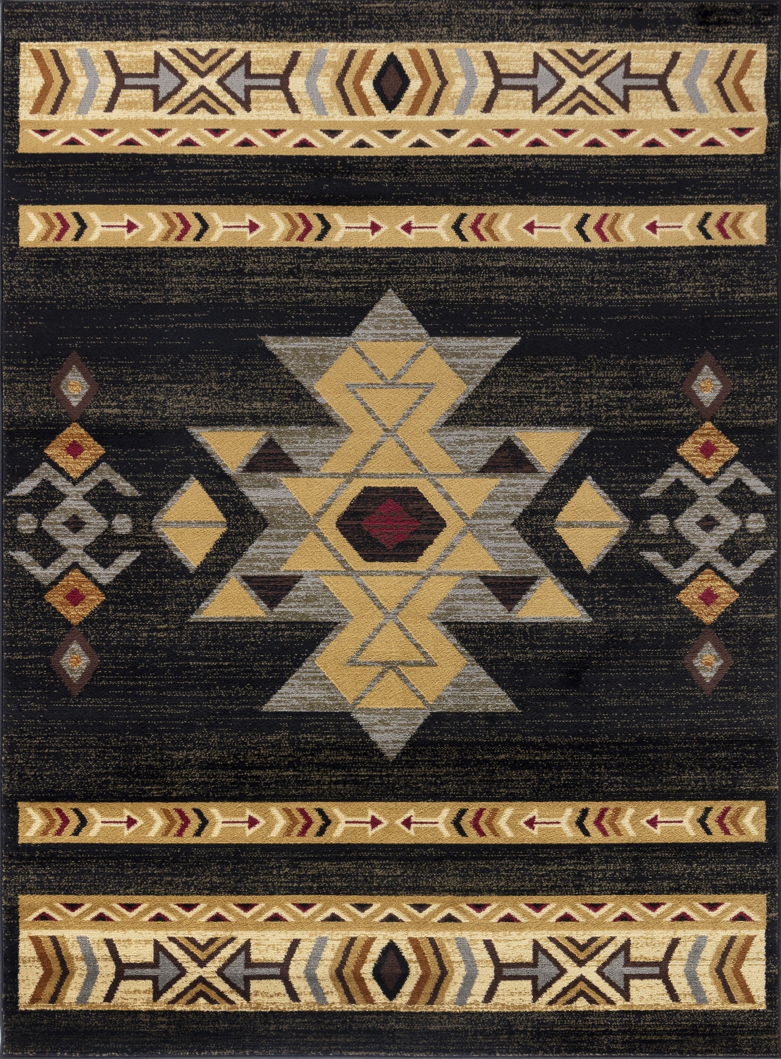 Tribes GC_YLS4004 Southwest-Inspired Area Rug